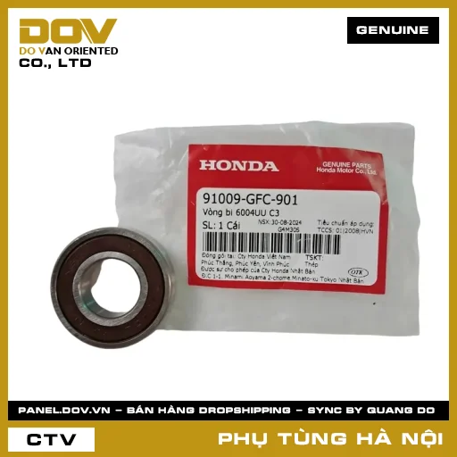 MÃ PHỤ TÙNG : 91009GFC901 VÒNG BI 6004UU C3 — 91009GFC901