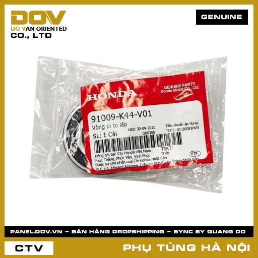 MÃ PHỤ TÙNG : 91009K44V01 VÒNG BI 60/22UU — 91009K44V01