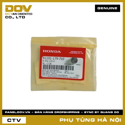 MÃ PHỤ TÙNG : 91101179710 BI ĐŨA 10X10 — 91101179710