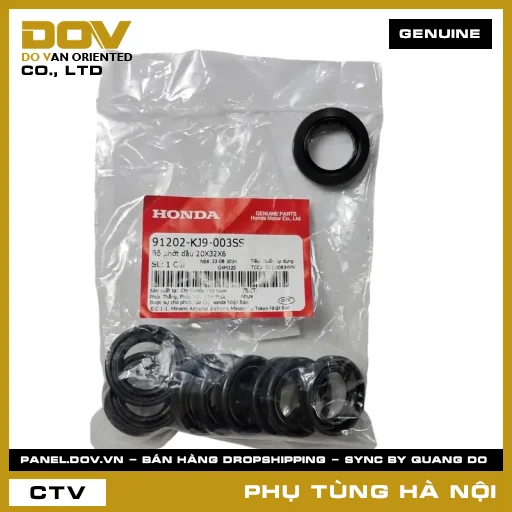 MÃ PHỤ TÙNG : 91202KJ9003SS BỘ PHỚT DẦU 20X32X6 — 91202KJ9003SS