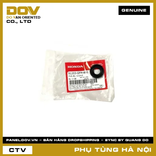 MÃ PHỤ TÙNG : 91203GFM890 PHỚT DẦU 12X24X5 — 91203GFM890