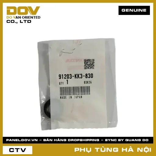 MÃ PHỤ TÙNG : 91203KK3830 PHỚT DẦU 14X22X5 — 91203KK3830