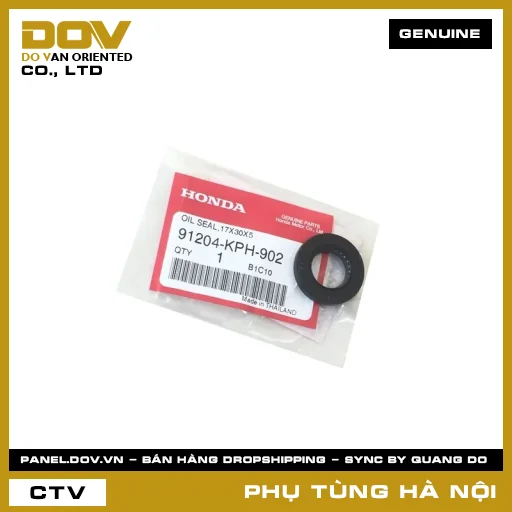 MÃ PHỤ TÙNG : 91204KPH902 PHỚT DẦU 17X30X5 — 91204KPH902