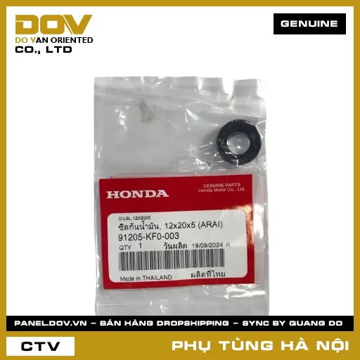 MÃ PHỤ TÙNG : 91205KF0003 PHỚT DẦU 12X20X5 — 91205KF0003