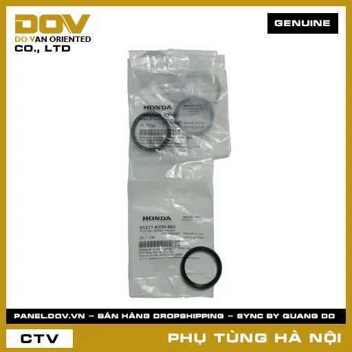 MÃ PHỤ TÙNG : 91211KCW880 PHỚT DẦU 34X41X4 MÁ PULY — 91211KCW880