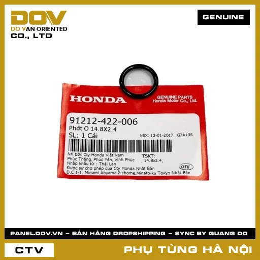 MÃ PHỤ TÙNG : 91212422006 PHỚT O 14.8X2.4 — 91212422006