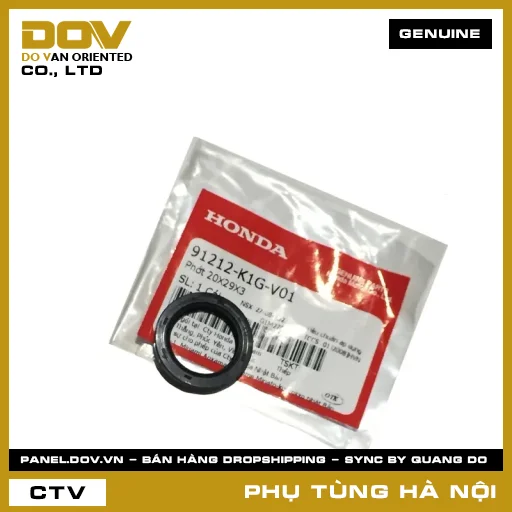 MÃ PHỤ TÙNG : 91212K1GV01 PHỚT 20X29X3 — 91212K1GV01
