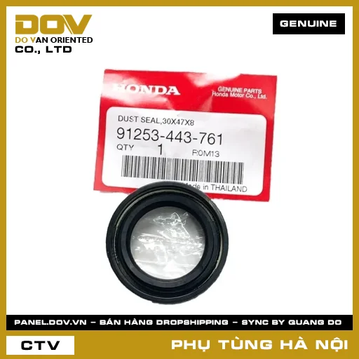 MÃ PHỤ TÙNG : 91253443761 PHỚT CHẮN BỤI 30X47X8 — 91253443761