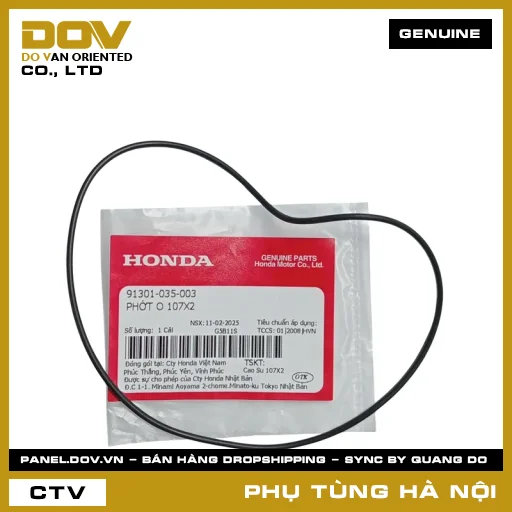 MÃ PHỤ TÙNG : 91301035003 PHỚT O 107X2 — 91301035003