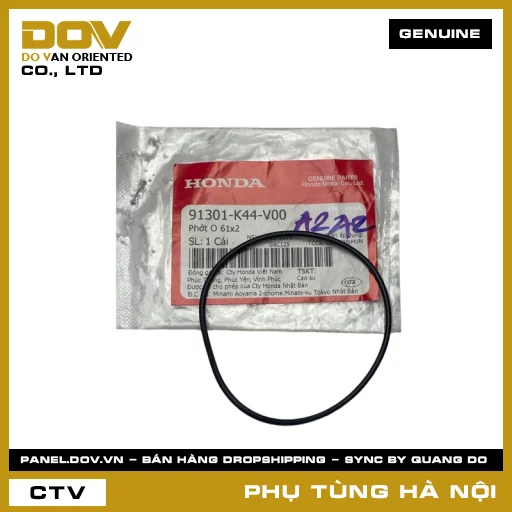 MÃ PHỤ TÙNG : 91301K44V00 PHỚT O 61X2 — 91301K44V00
