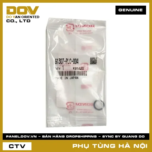 MÃ PHỤ TÙNG : 91307PLC004 PHỚT O, 9,5X1,9 — 91307PLC004