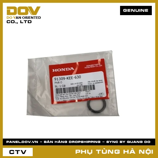 MÃ PHỤ TÙNG : 91309KEE630 PHỚT O — 91309KEE630