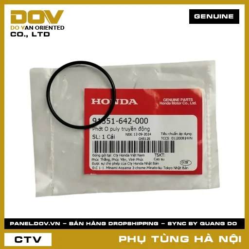 MÃ PHỤ TÙNG : 91351642000 PHỚT O PULY TRUYỀN ĐỘNG — 91351642000