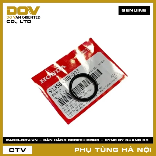 MÃ PHỤ TÙNG : 91356GBB003 PHỚT O — 91356GBB003