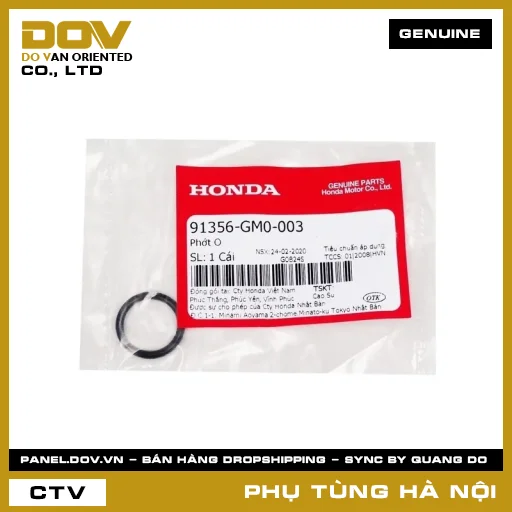 MÃ PHỤ TÙNG : 91356GM0003 PHỚT O — 91356GM0003