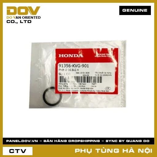 MÃ PHỤ TÙNG : 91356KVG901 PHỚT O 16.8X2.4 — 91356KVG901