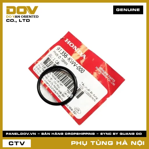MÃ PHỤ TÙNG : 91356KWV000 PHỚT O 30MM — 91356KWV000