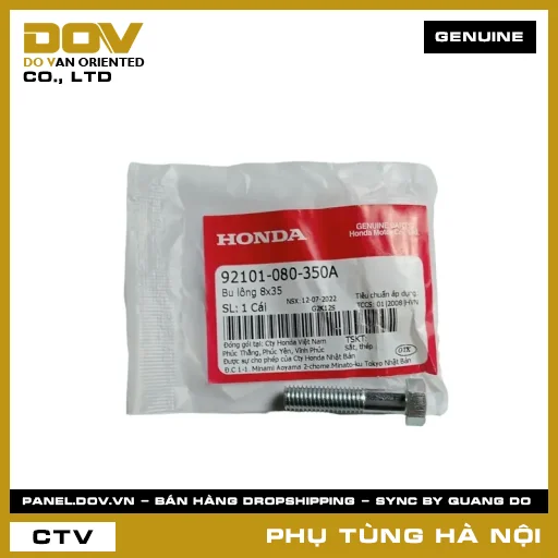 MÃ PHỤ TÙNG : 92101080350A BU LÔNG 8X35 — 92101080350A