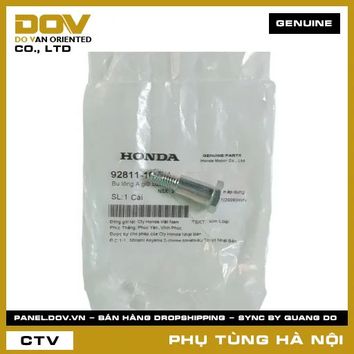 MÃ PHỤ TÙNG : 9281110000 BU LÔNG A GIỮ BÁT PHANH SAU — 9281110000