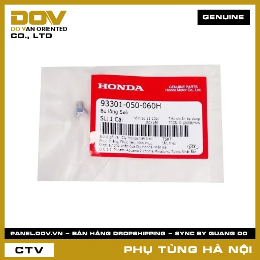 MÃ PHỤ TÙNG : 93301050060H BU LÔNG 5X6 — 93301050060H