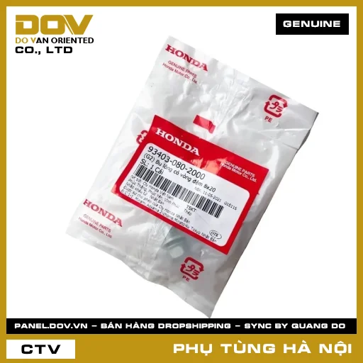 MÃ PHỤ TÙNG : 934030802000 (G2) BU LÔNG CÓ VÒNG ĐỆM 8X20 — 934030802000