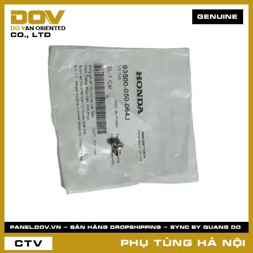 MÃ PHỤ TÙNG : 93500050064J VÍT 5X6 — 93500050064J