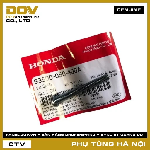 MÃ PHỤ TÙNG : 93500050400A VÍT 5X40 — 93500050400A