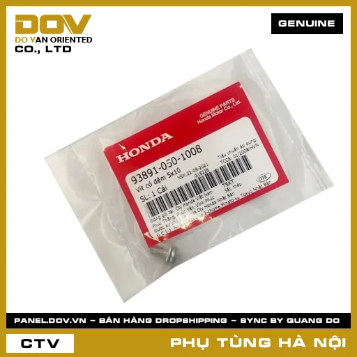 MÃ PHỤ TÙNG : 938910501008 VÍT CÓ ĐỆM 5X10 — 938910501008