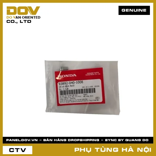 MÃ PHỤ TÙNG : 938920401008 VÍT CÓ ĐỆM 4X10 — 938920401008
