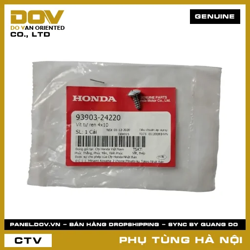 MÃ PHỤ TÙNG : 9390324220 VÍT TỰ REN 4X10 — 9390324220