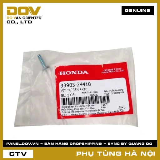 MÃ PHỤ TÙNG : 9390324410 VÍT TỰ REN 4X16 — 9390324410