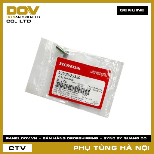 MÃ PHỤ TÙNG : 9390325320 VÍT TỰ REN 5X16 — 9390325320