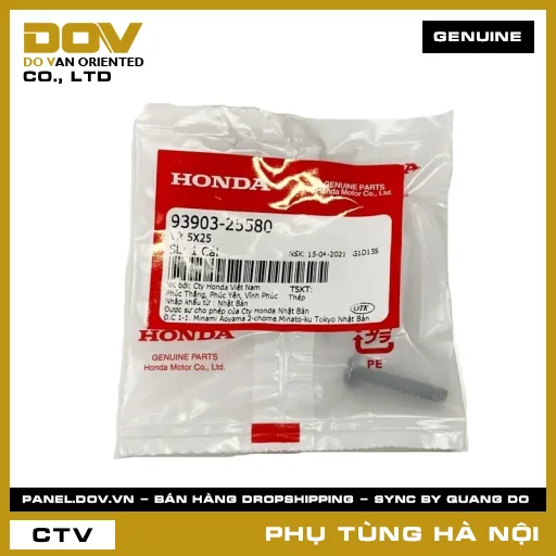 MÃ PHỤ TÙNG : 9390325580 VÍT TỰ HÃM 5X25 — 9390325580