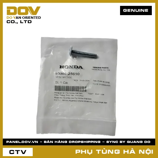 MÃ PHỤ TÙNG : 9390325610 VÍT TỰ REN 5X30 — 9390325610