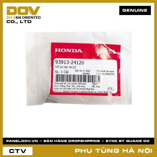 MÃ PHỤ TÙNG : 9391324120 VÍT TỰ REN 4X10 — 9391324120