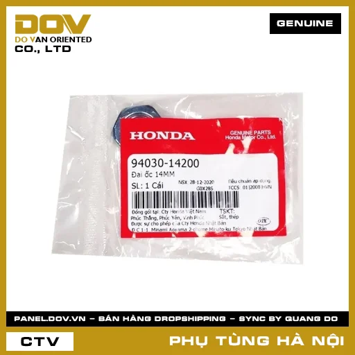 MÃ PHỤ TÙNG : 9403014200 ĐAI ỐC 14MM — 9403014200
