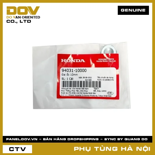 MÃ PHỤ TÙNG : 9403110000 ĐAI ỐC 10MM — 9403110000