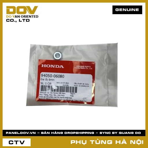 MÃ PHỤ TÙNG : 9405006080 ĐAI ỐC 6MM — 9405006080
