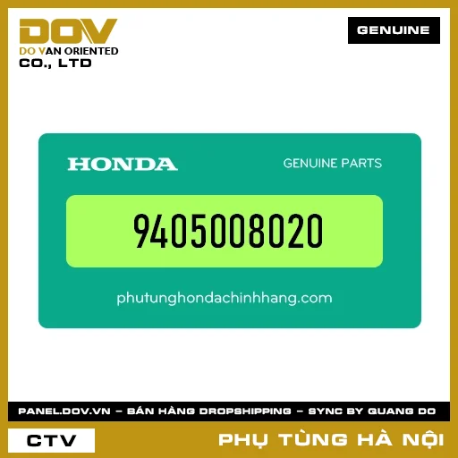 MÃ PHỤ TÙNG : 9405008020 ĐAI ỐC 8MM — 9405008020
