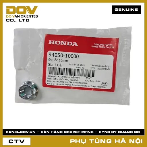 MÃ PHỤ TÙNG : 9405010000 ĐAI ỐC 10MM — 9405010000