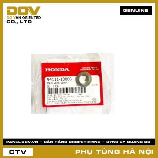 MÃ PHỤ TÙNG : 9411110000 ĐỆM VÊNH 10MM — 9411110000