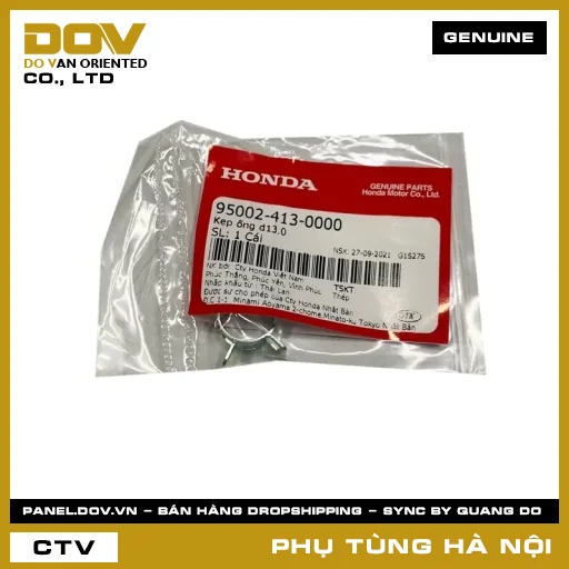 MÃ PHỤ TÙNG : 950024130000 KẸP ỐNG D 13.0 — 950024130000