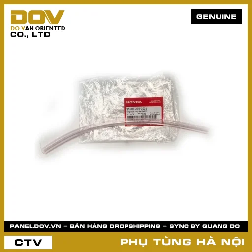 MÃ PHỤ TÙNG : 950032303031 ỐNG NHỰA VINYL 8X12X300 — 950032303031
