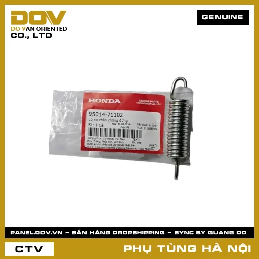 MÃ PHỤ TÙNG : 9501471102 LÒ XO CHÂN CHỐNG ĐỨNG — 9501471102
