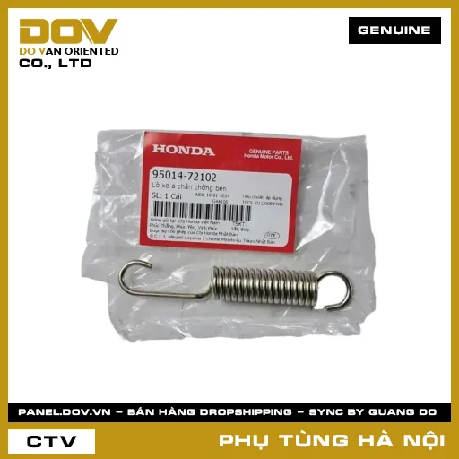 MÃ PHỤ TÙNG : 9501472102 LÒ XO A CHÂN CHỐNG BÊN — 9501472102