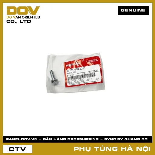 MÃ PHỤ TÙNG : 957010602200 BU LÔNG 6X22 — 957010602200