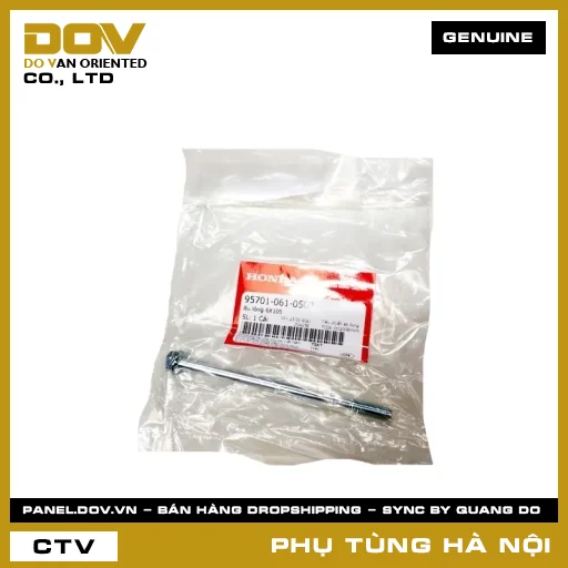 MÃ PHỤ TÙNG : 957010610500 BU LÔNG 6X105 — 957010610500