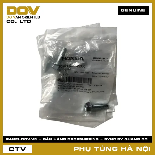 MÃ PHỤ TÙNG : 957010802200 BU LÔNG 8X22 — 957010802200