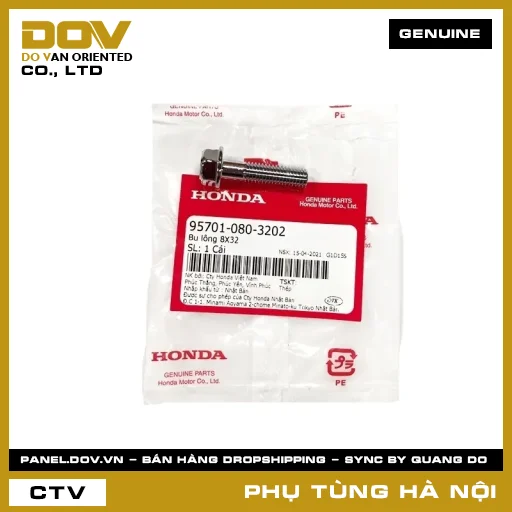 MÃ PHỤ TÙNG : 957010803202 BU LÔNG 8X32 — 957010803202