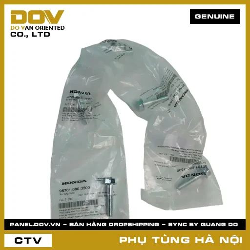 MÃ PHỤ TÙNG : 957010803500 BU LÔNG 8X35 — 957010803500